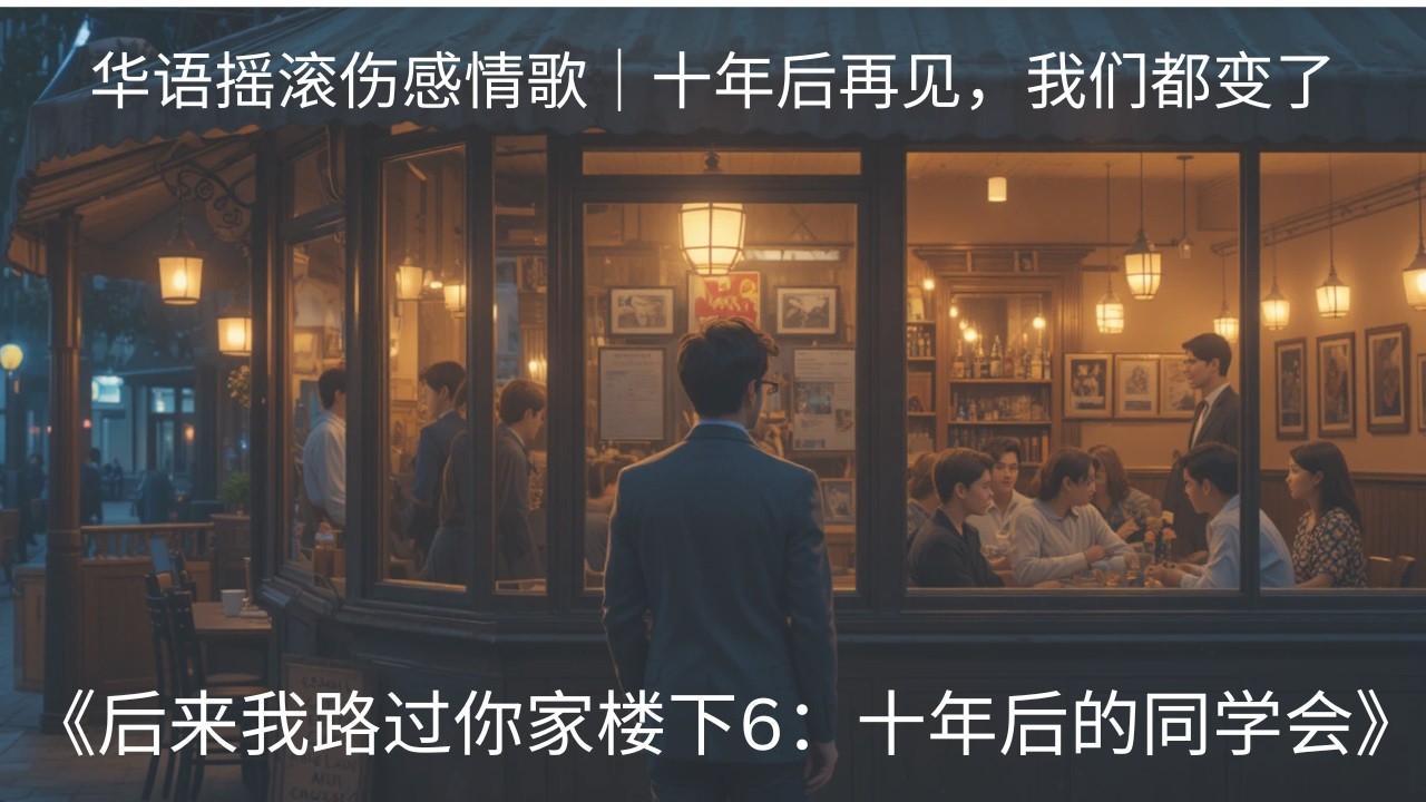 《后来我路过你家楼下6：十年后的同学会》｜华语摇滚伤感情歌｜青春回忆故事歌曲