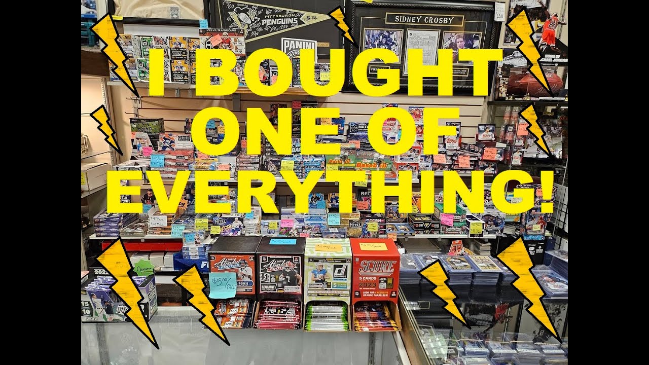 I BOUGHT ONE PACK OF EVERYTHING FROM MY LCS!!!