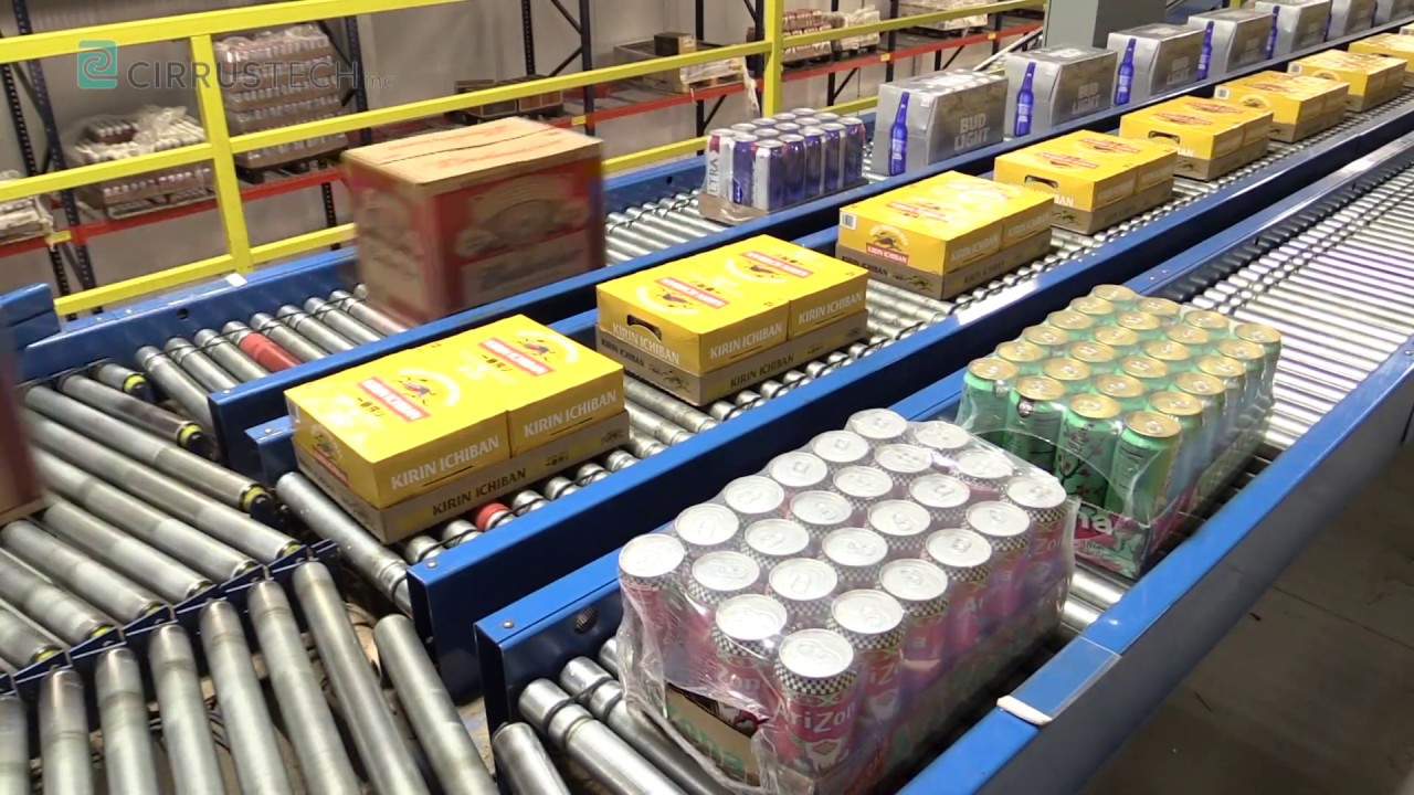 Cirrus Tech Automated Case Picking System at Eagle Rock Distributing Company in Norcross, GA