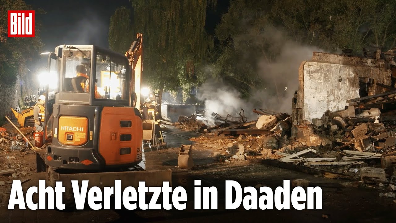 Haus-Explosion im Westerwald