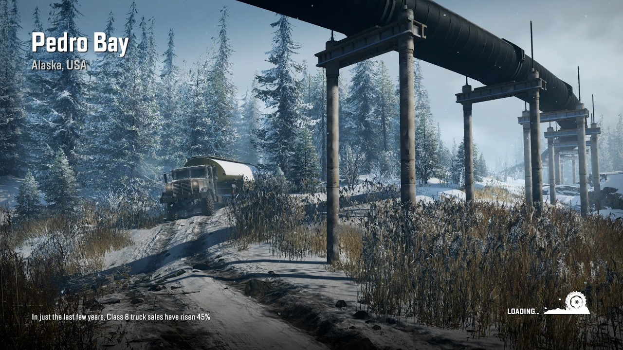 SnowRunner: Pedro Bay, Alaska - FAMILY TREASURE PART1(ФАМИЛЬНЫЕ ЦЕННОСТИ ЧАСТЬ1)