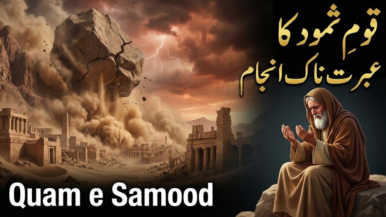 Qaum e Samood Ka Anjam | Prophet Saleh AS | History Of Qaum e Samood | قوم ثمود کا عبرت ناک انجام 