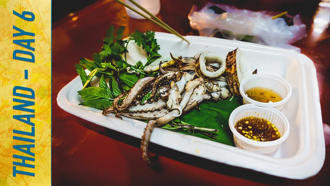 Chiang Mai STREET FOOD • Pad Thai & Calamaro alla Griglia!