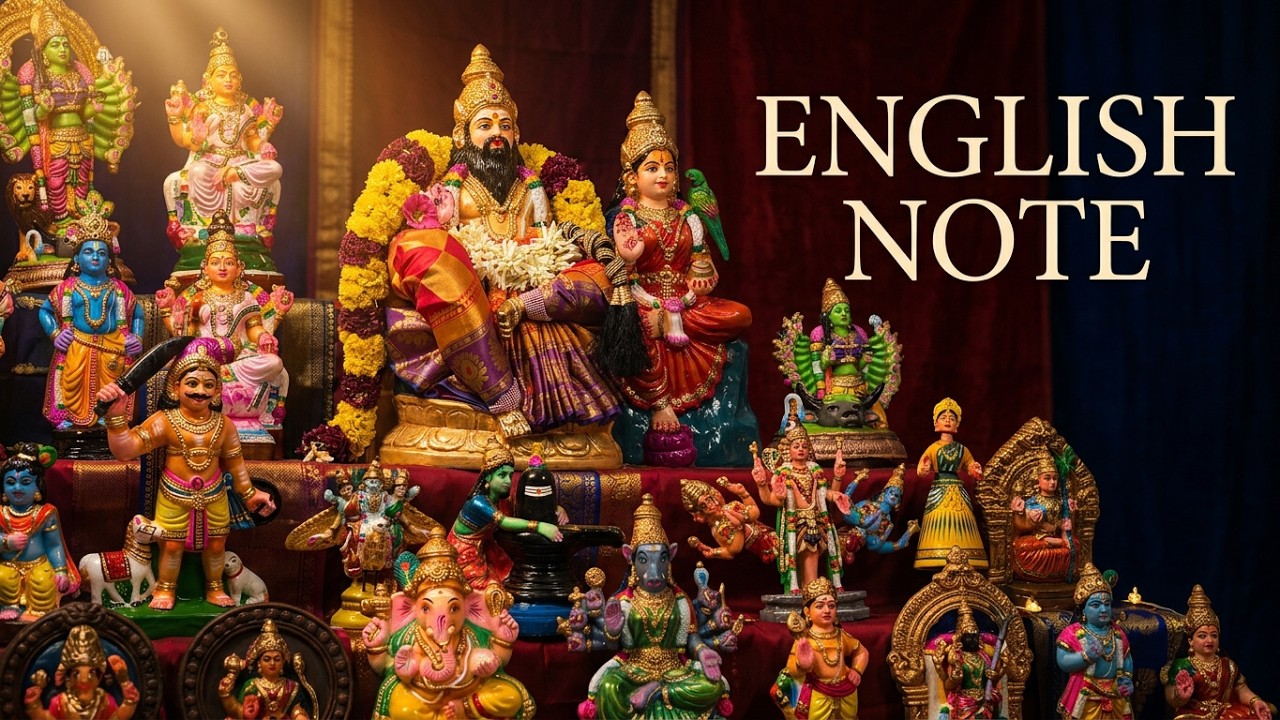 English Note | Madurai Mani Iyer | Western | Navaratri Golu | நவராத்திரி கோலு | கோலு பொம்மை
