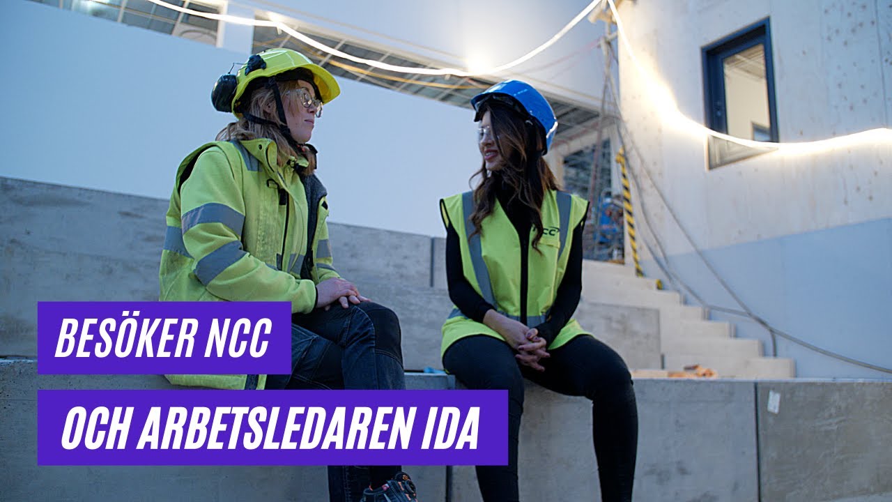 BESÖKER NCC, ETT AV SVERIGES STÖRSTA BYGGFÖRETAG!