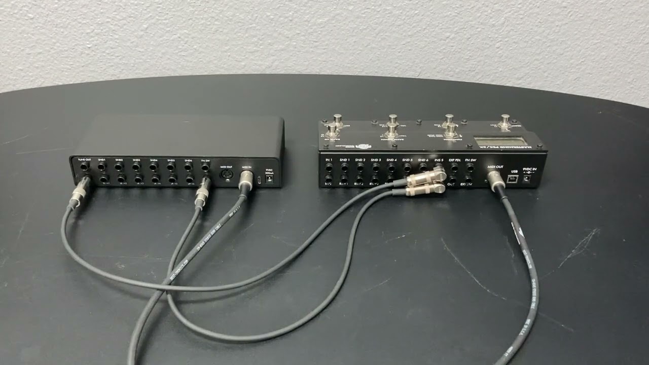 Using a Mini Effect Gizmo X with a Mastermind PBC