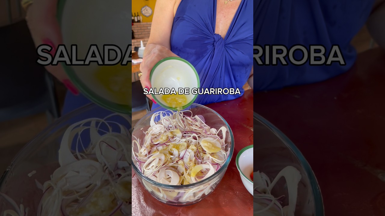 Como fazer SALADA de GUARIROBA  prática e deliciosa para o verão / Lilian Chef  