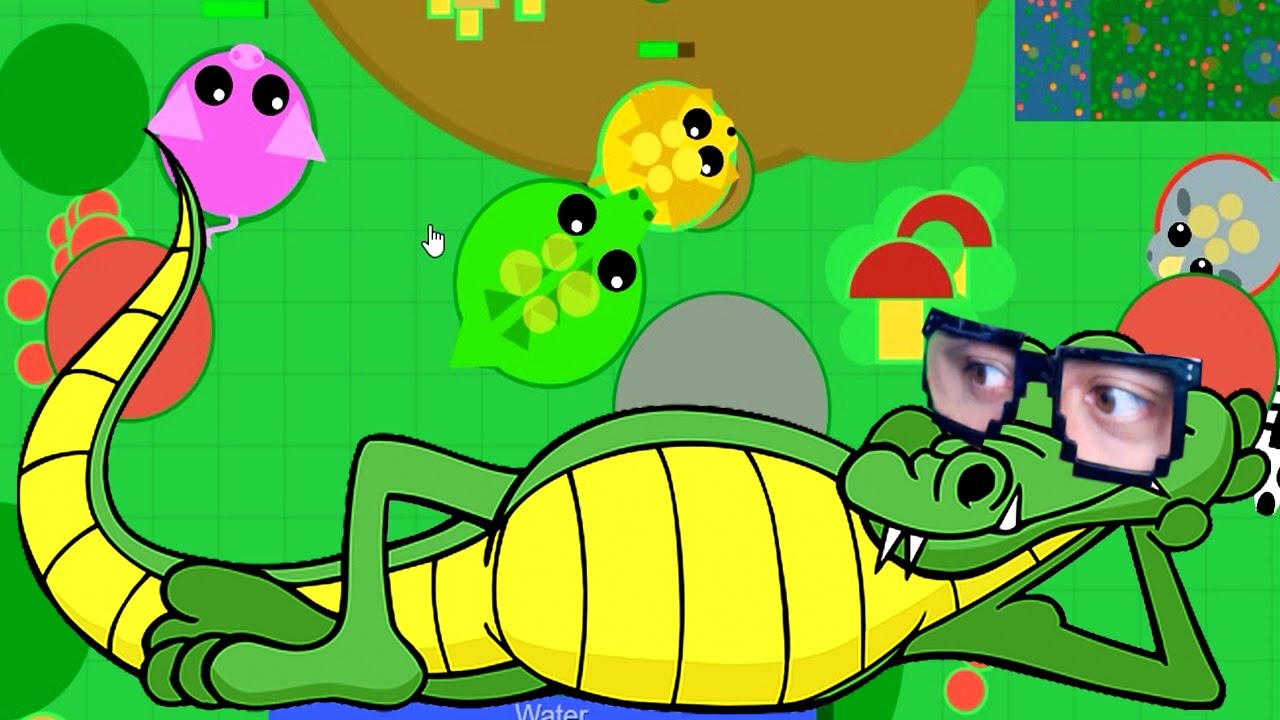 A MORDIDA DO JACARÉ - Mope.io