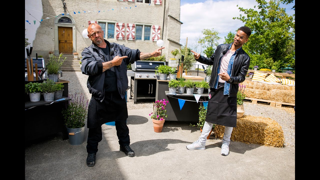 Gölä vs. Jesse Ritch | Die Promi Griller | SAT.1 Schweiz | Mediafisch