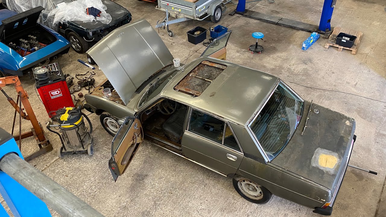 On attaque le démontage ! Peugeot 604 Épisode 3