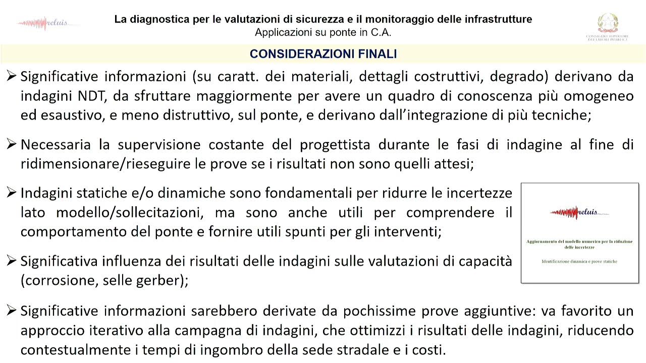CONVEGNO NAZIONALE | La sperimentazione delle Linee Guida per i ponti esistenti -21/11/25 MATTINA