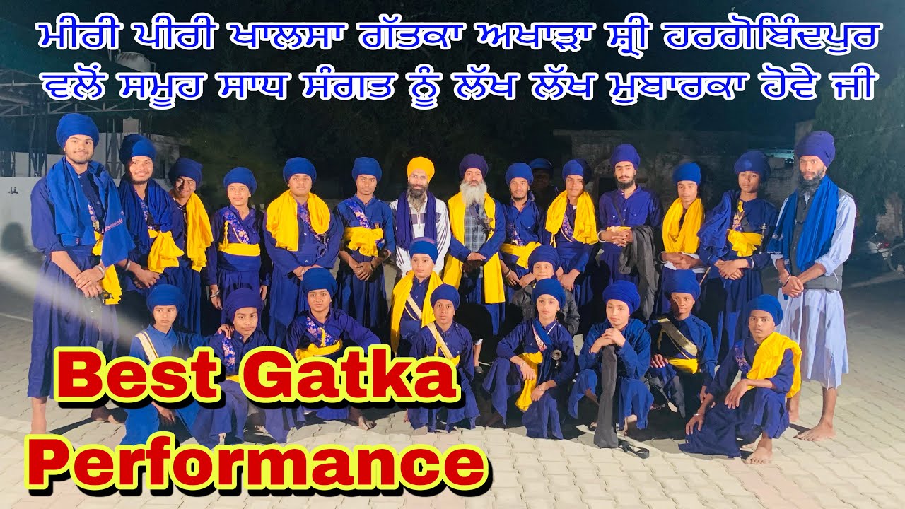 Best Gatka Performance Bandi Sodh Diwas Nu Samarpat Team Shri Hargobindpur
