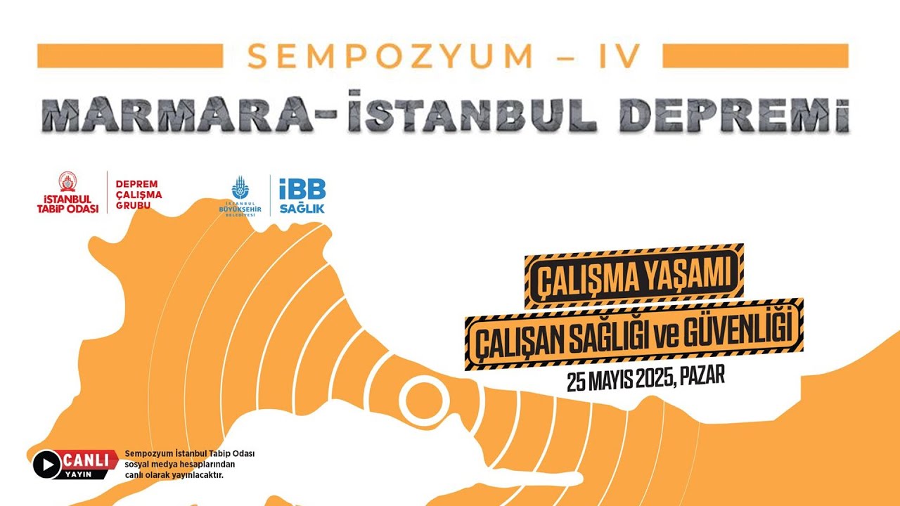 Marmara-İstanbul Depremi Çalışma Yaşamı Çalışan Sağlığı ve Güvenliği Sempozyumu Yapıldı