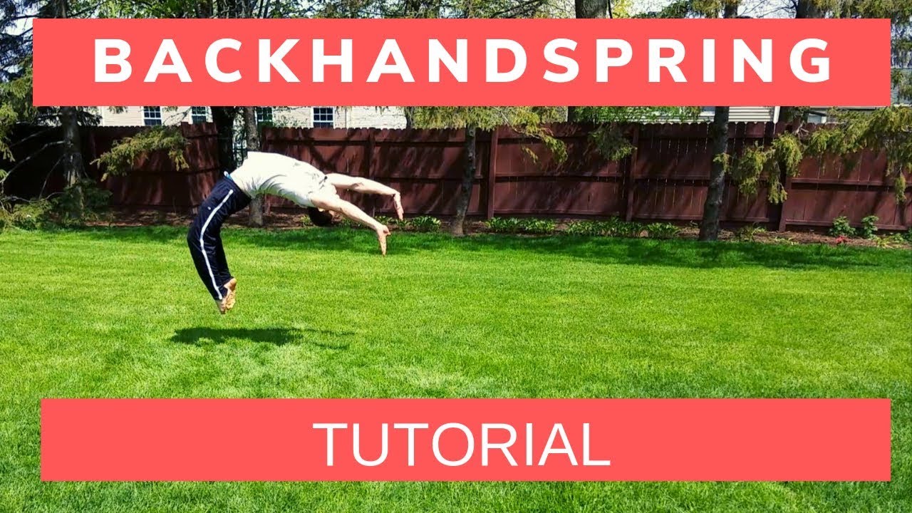 BACK HANDSPRING TUTORIAL | HOW TO BACK HANDSPRING