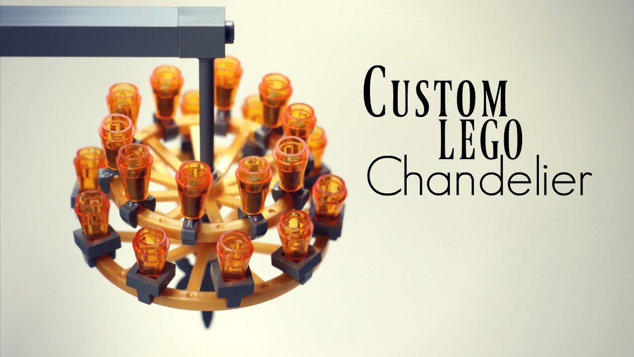 Необычный и роскошный дизайн люстры LEGO⎪MOC + обучающее руководство