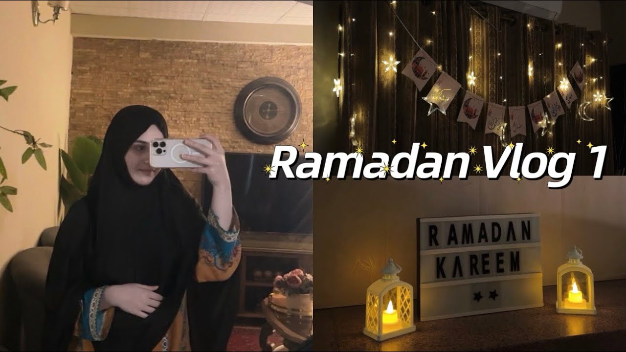 First vlog from the Ramadan Series 