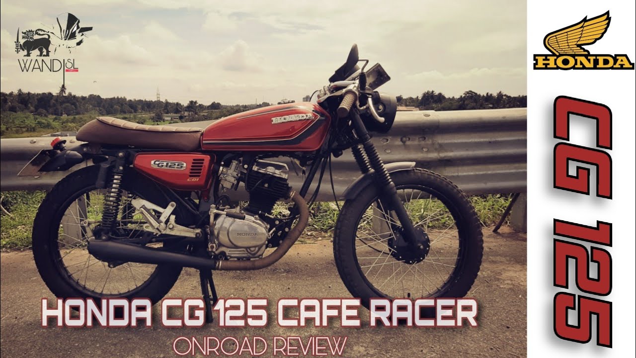 Honda CG 125 Cafe Racer Review | SRI LANKA