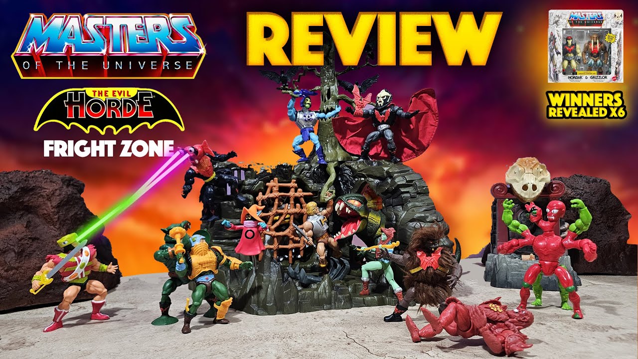 Motu Origins Fright Zone REVIEW! Another Great Playset From Mattel!