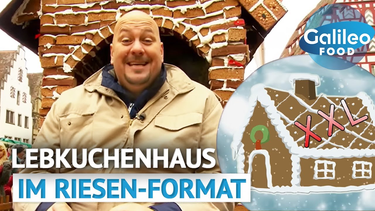 Knusper, knusper Kn&auml;usschen, wer knuspert am lebensgro&szlig;en Lebkuchenhaus? | Galileo Food