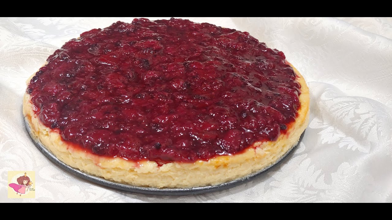 Cottage cheese cake. Only 3 ingredients!