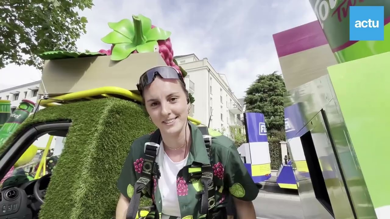 Dans les coulisses de la caravane du Tour de France