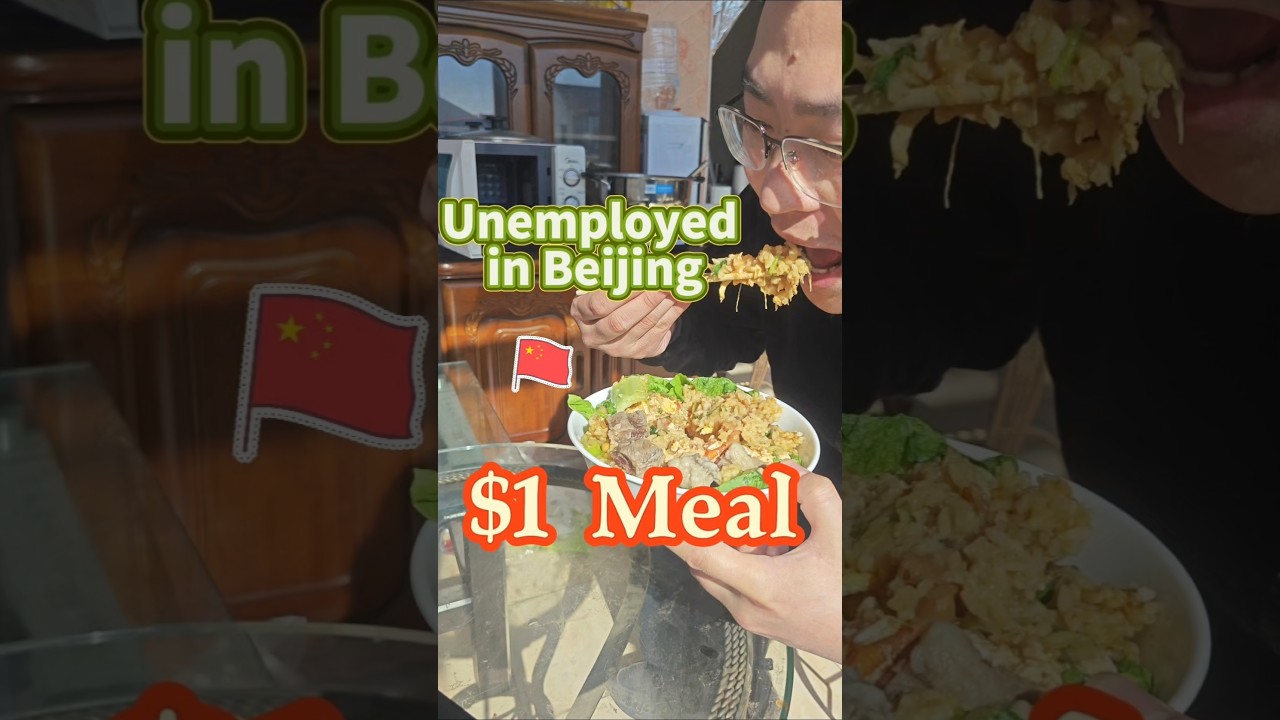 Jak wygląda życie bezrobotnego w Pekinie? #chinavlog #jedzenie #pekin #bezrobocie