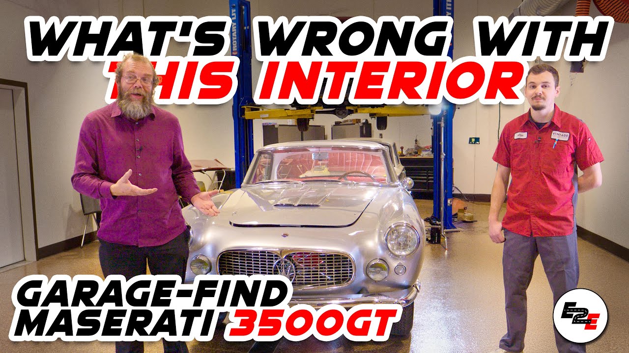 Vintage Underground's Upholstery Expert Evaluates Our Garage-Find Maserati 3500GT | Ep6