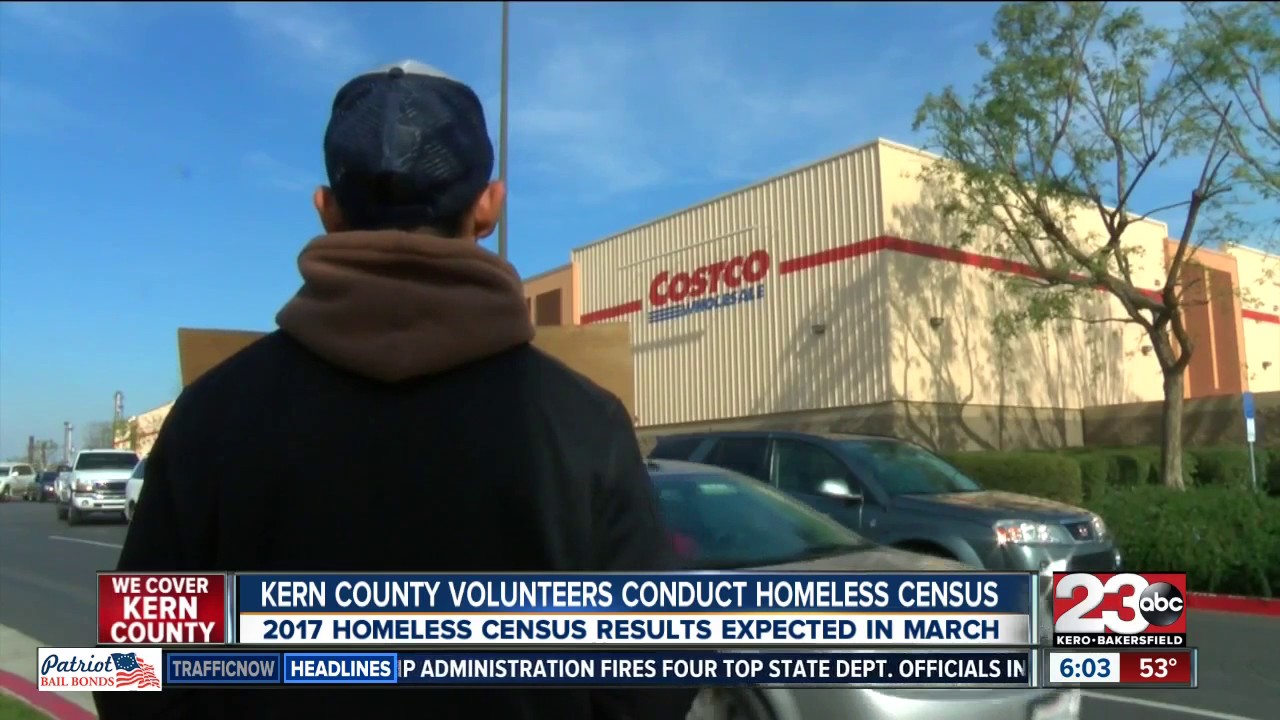Kern County volunteers conduct homeless census