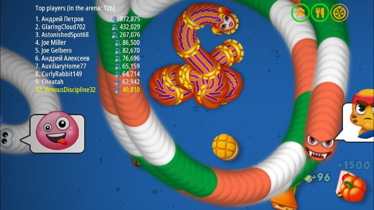 🐛 Chota Worm 🪱 🪱 Bada Dhamaka! 🧨 Join the Fun! Worms Zone .io
