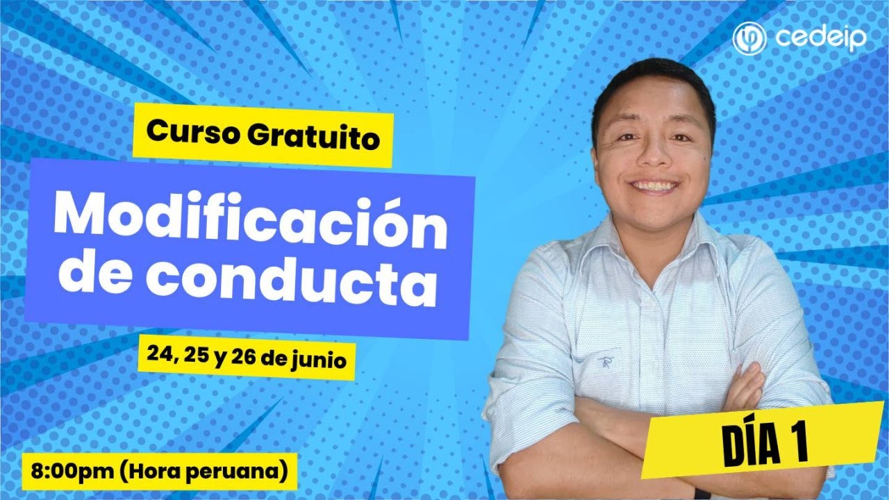 Clase 1 - Modificación de conducta