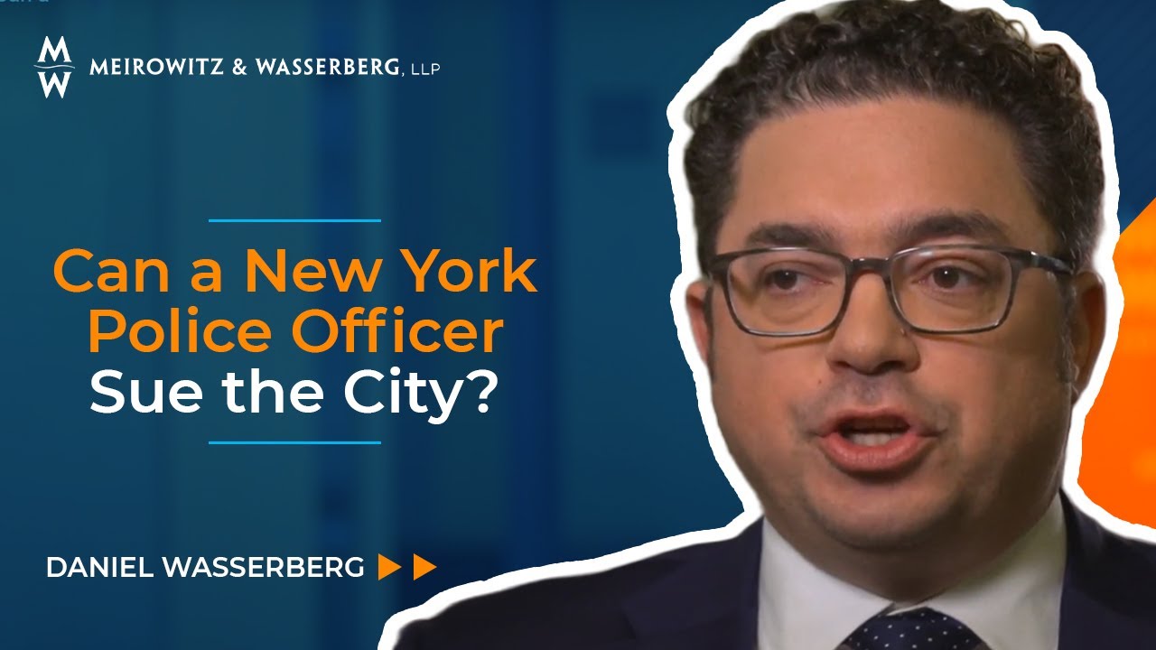 Can a New York Police Officer Sue the City?