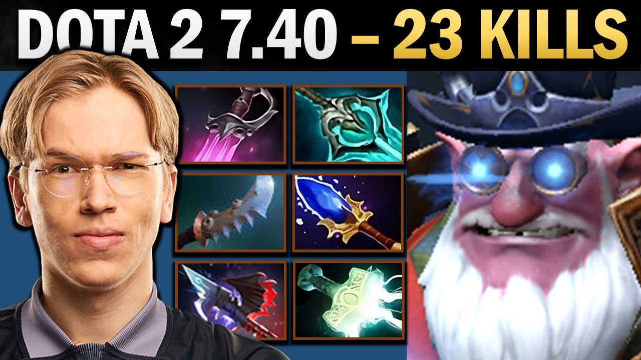 Sniper Pro Mid with Khanda and 23 Kills - Dota Gameplay
