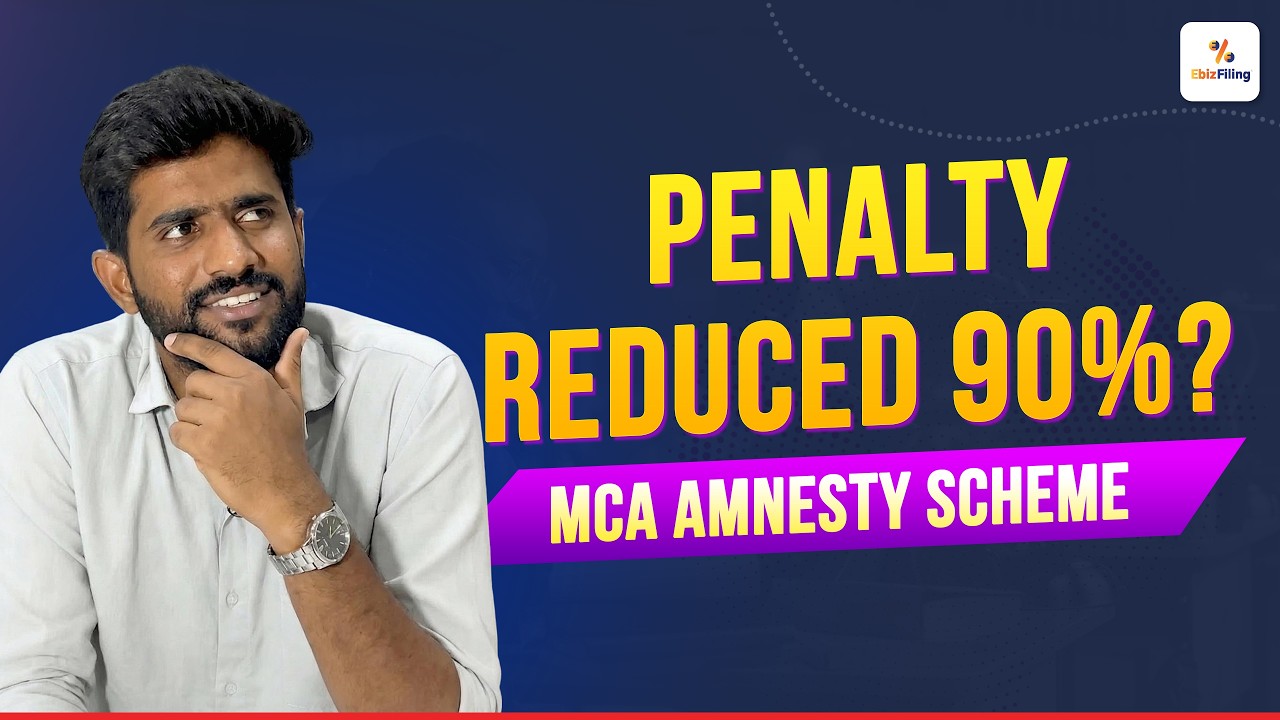 CCFS 2026: How to Reduce ROC Late Filing Penalty by 90% | MCA Amnesty Scheme Explained | Ebiizfiling