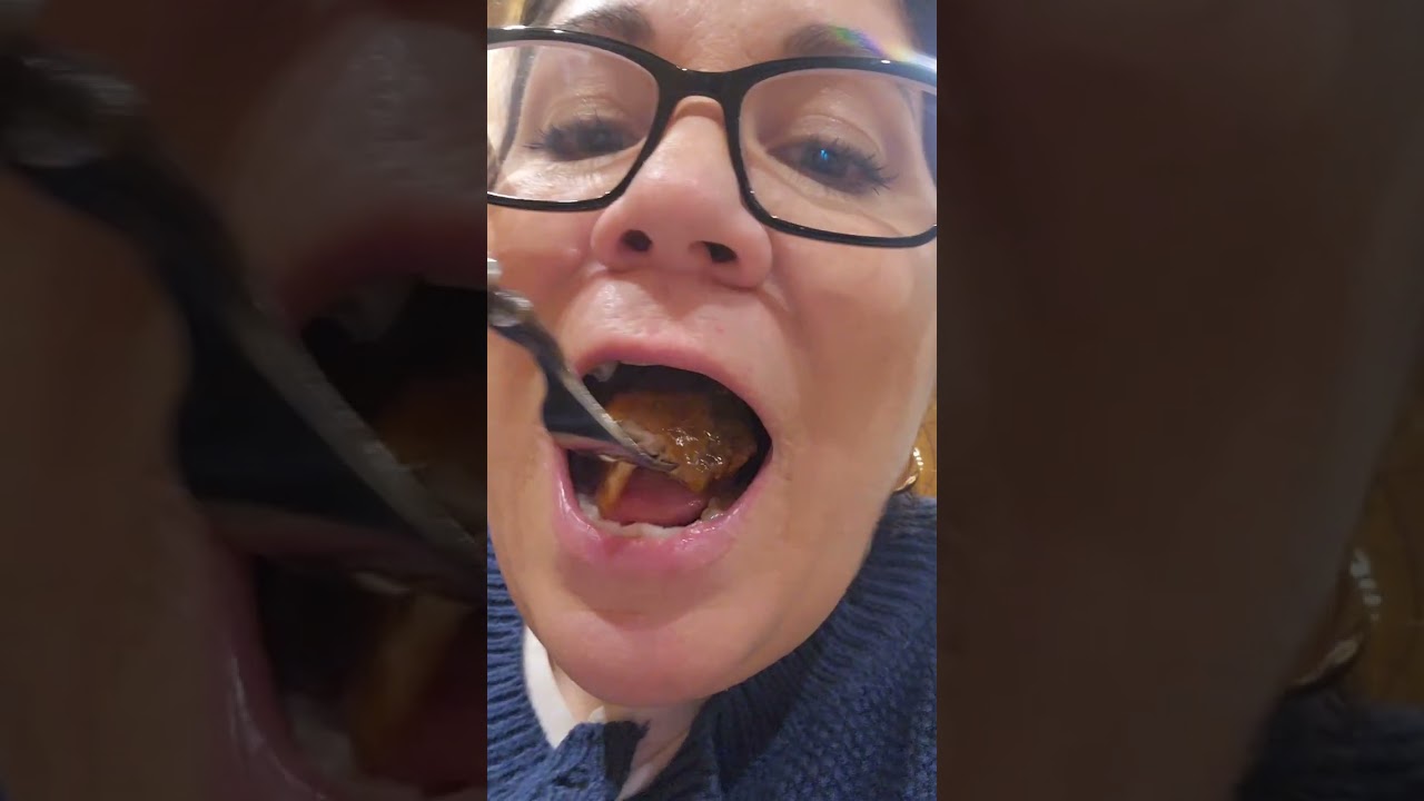 Eating the Octoberfest plate 