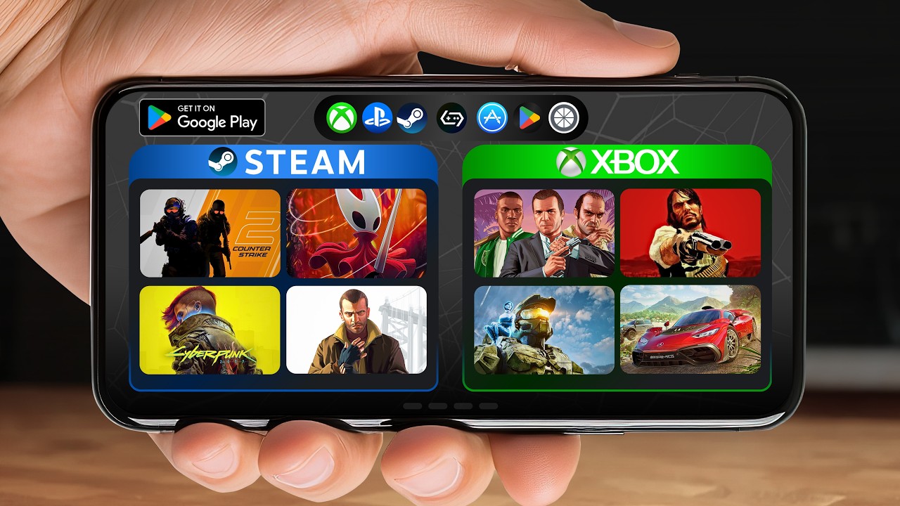 Play PC Games on Android! Steam + Xbox (GameHub)