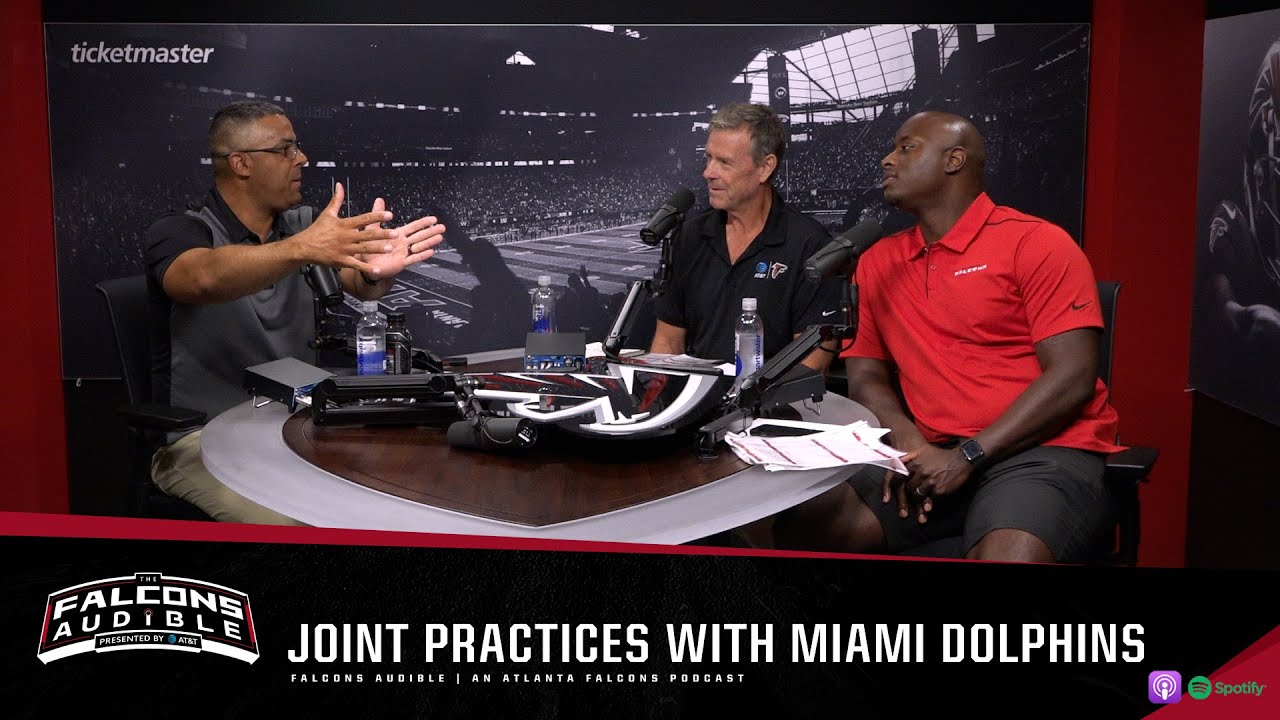 What we’ll learn from Atlanta Falcons & Miami Dolphins joint practices | Falcons Audible Podcast