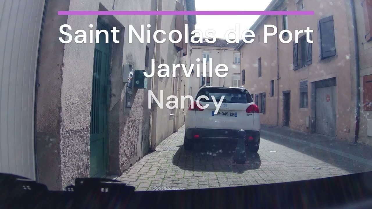 Driving Saint Nicolas de Port to Pompey (Lorraine)