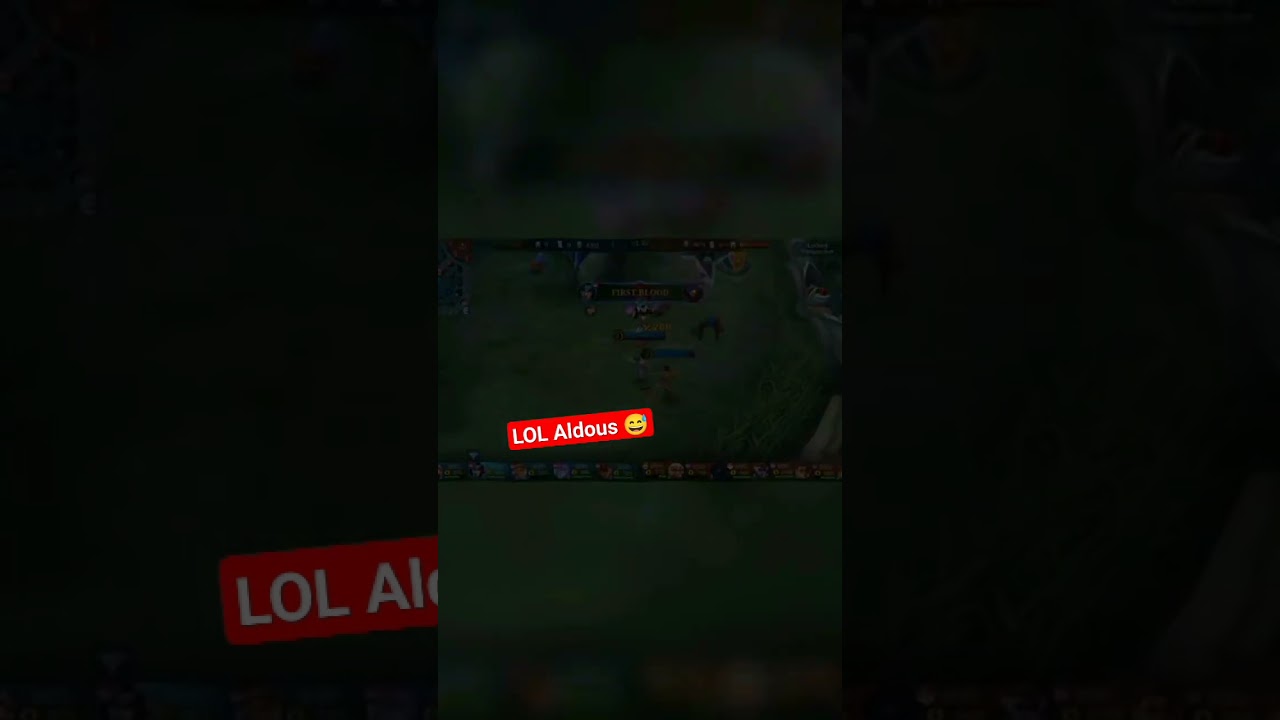 lol Aldous #funnyvideo #shorts #mlbb #mlbbfans @Sithorng02