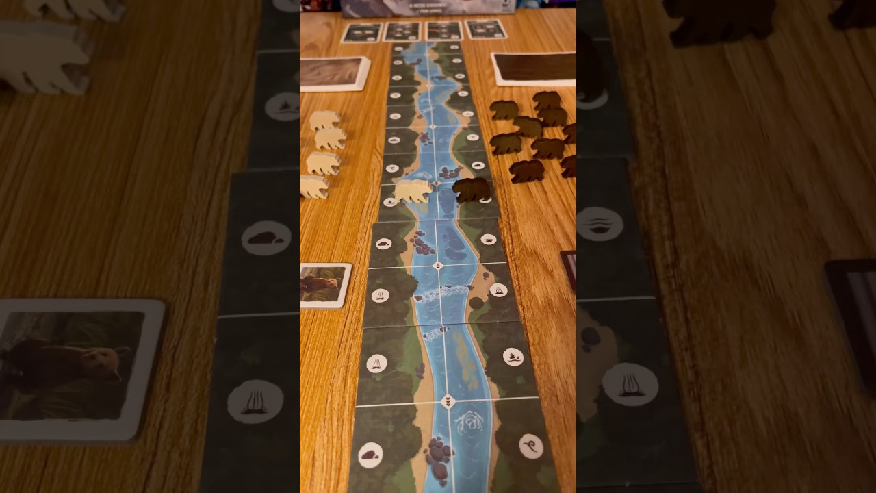 A Beary Competive 2 player game! 🐻🐻&zwj;❄️ #gamenight #boardgames #tabletopgames