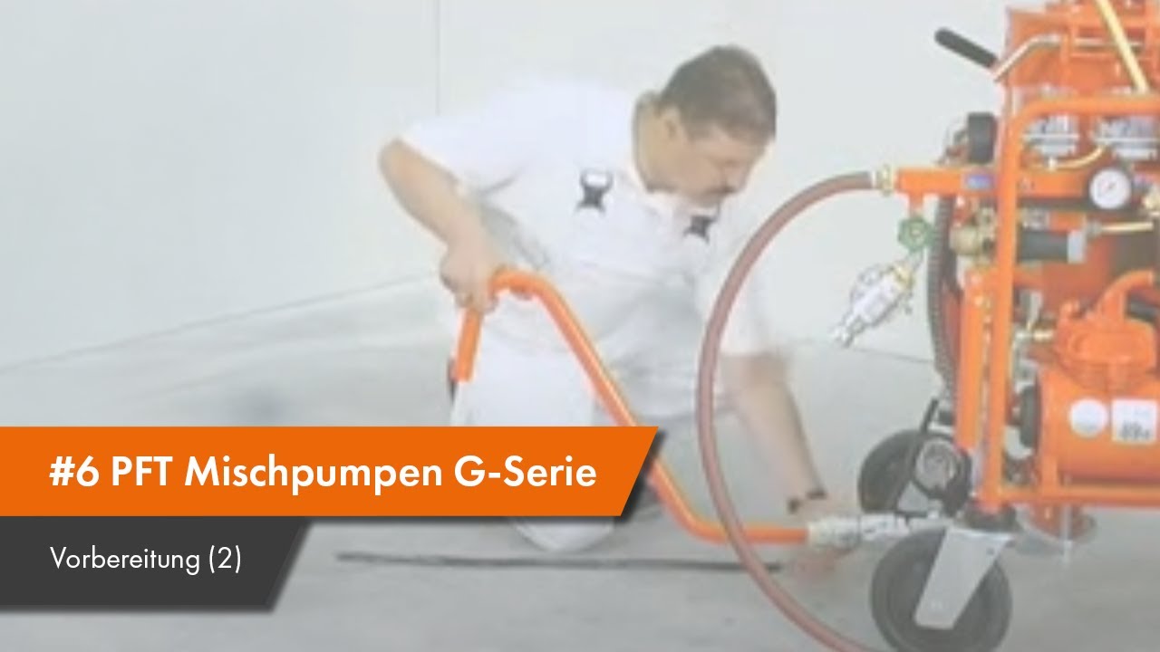 #6 PFT Mischpumpen G-Serie - Vorbereitung (2)