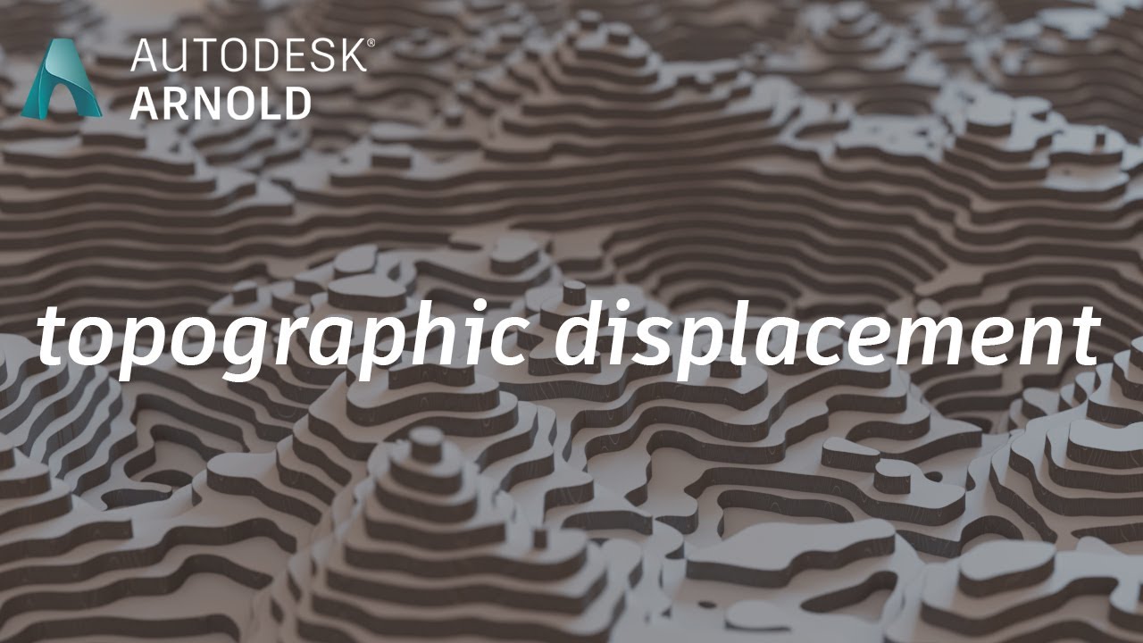 Arnold tutorial - Topographic displacement effect in MtoA