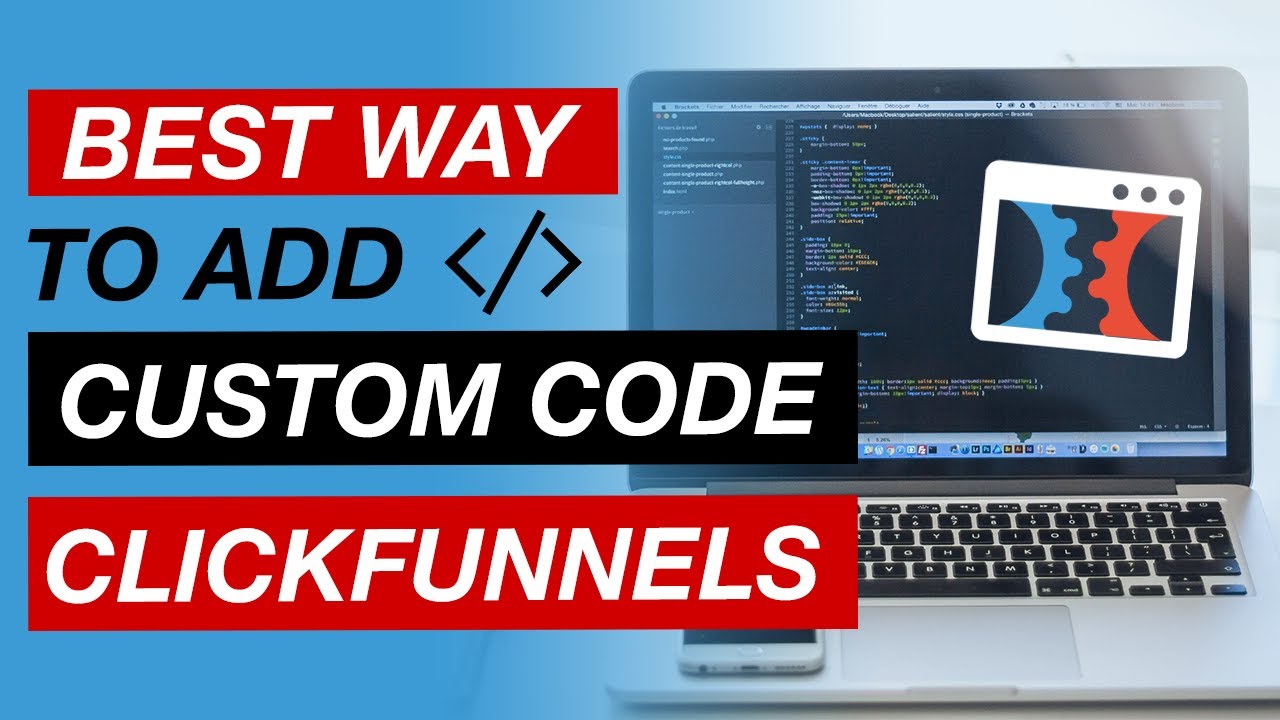 ClickFunnels Tutorial - How To Add Custom Code In ClickFunnels - 2020