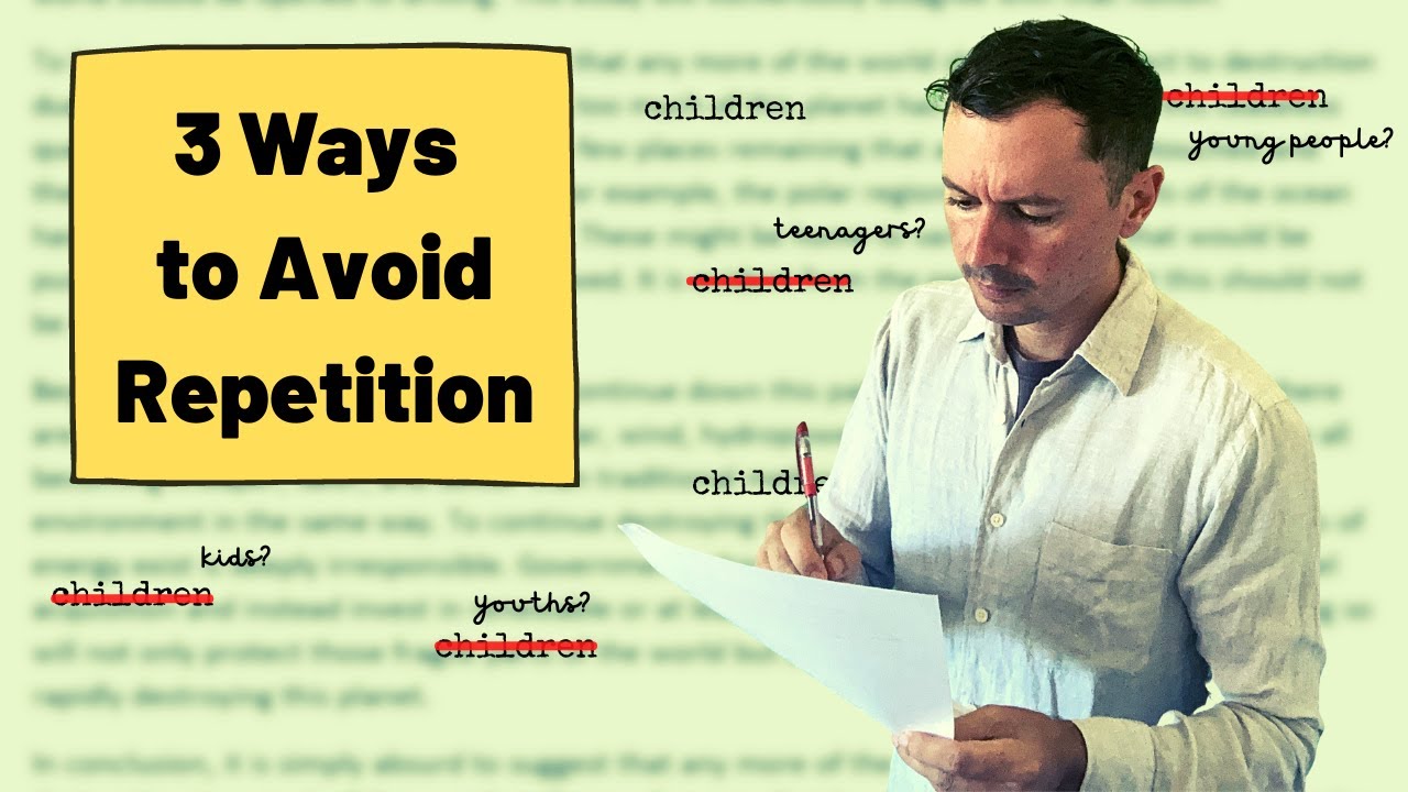 How to Avoid Repetition in IELTS Writing