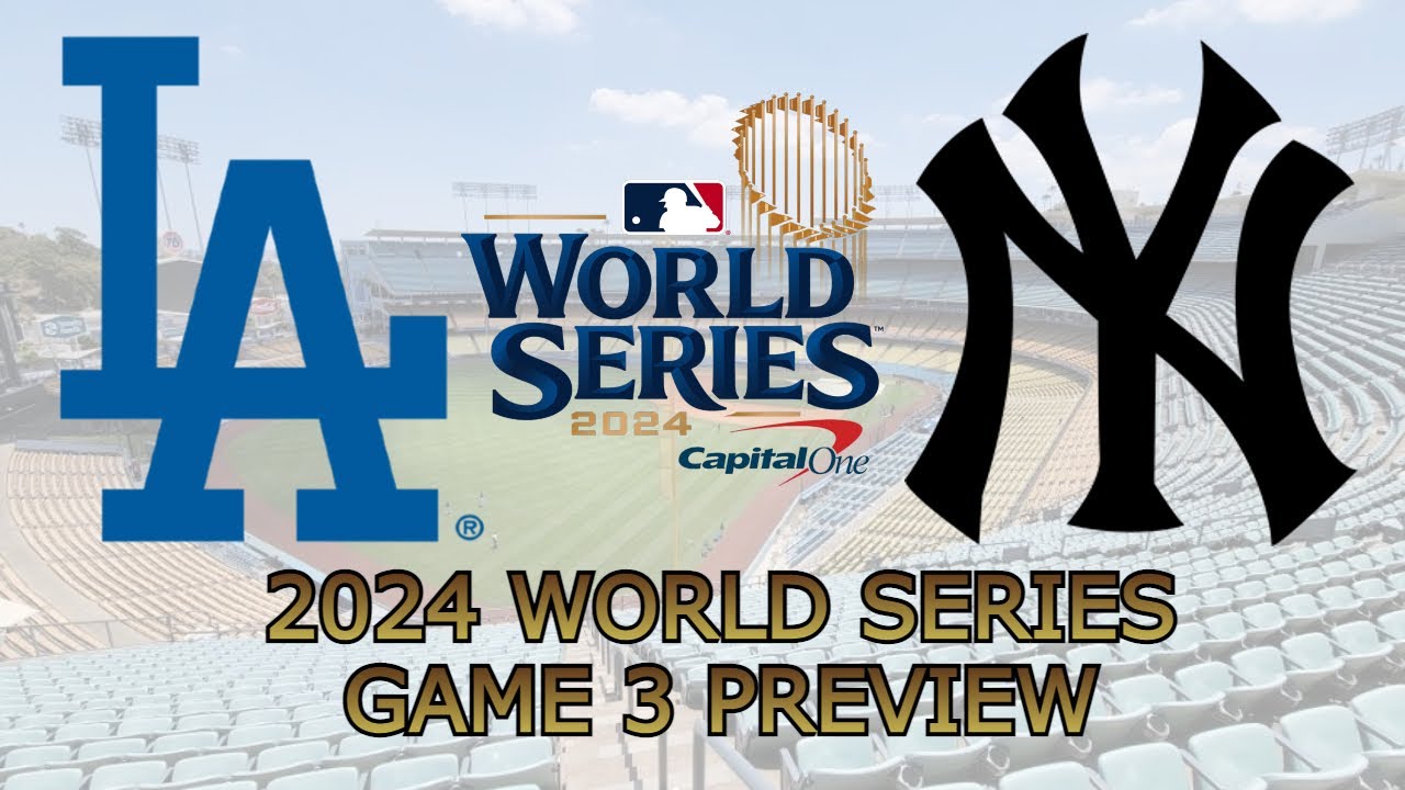 Dodgers vs Yankees - World Series 2024 Game 3 Full Game Preview (MLB The Show 24 Sim)