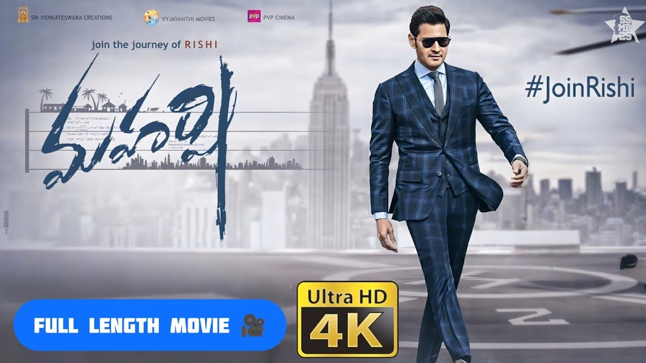 Maharshi Latest Telugu Full Movie 4K | Mahesh Babu, Pooja Hegde | 4K Telugu Movies | Movies Telugu 