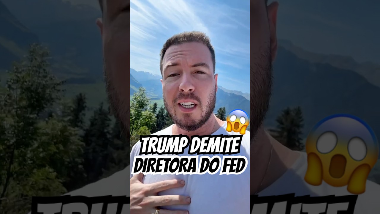 TRUMP DEMITIU DIRETORA DO FED 😱 #shorts #fyp