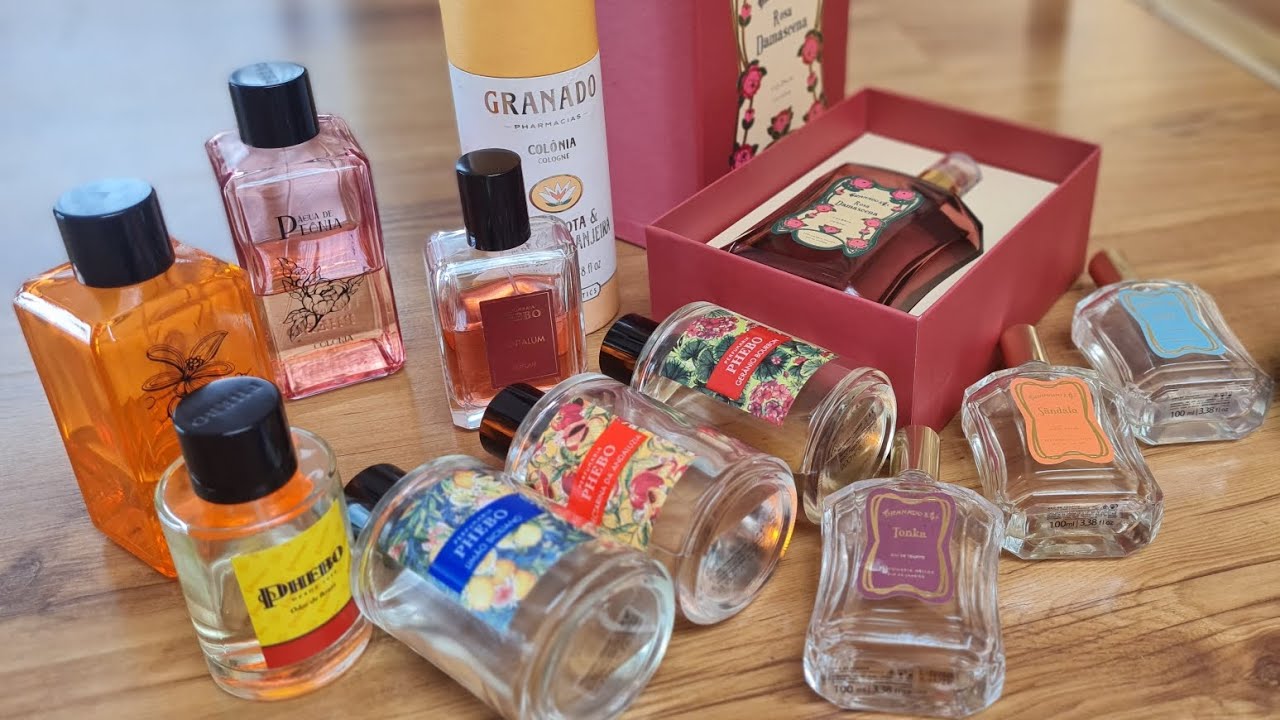 Meus perfumes da casa Phebo e Granado do momento