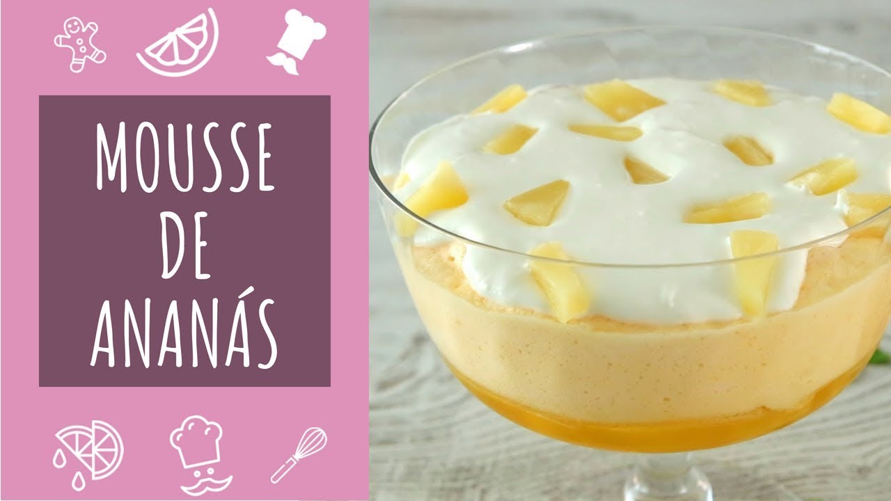 Mousse de Ananás - TeleCulinária