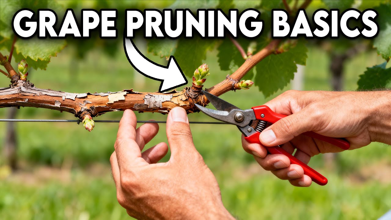 How to Prune Grapes for Maximum Yield and Plant Health