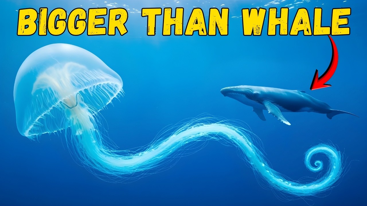 1,200m Deep Ocean: The “Jellyfish” That’s Actually a Colony — Bigger Than a Blue Whale